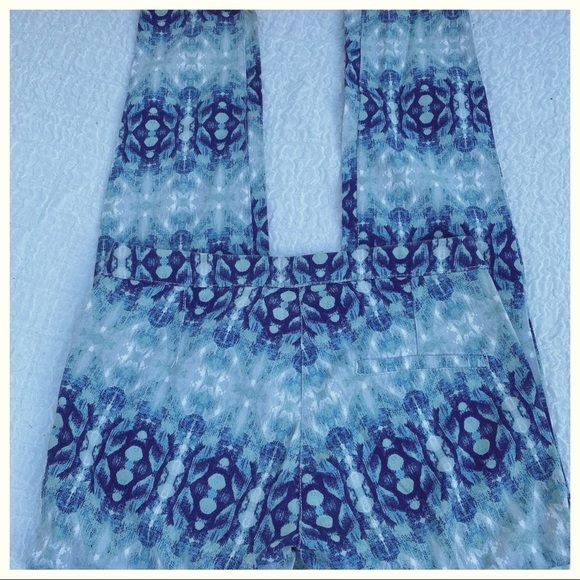 VTG H&M ❄️ Print Side Zip Ankle Crop Slacks Pants - Picture 13 of 15